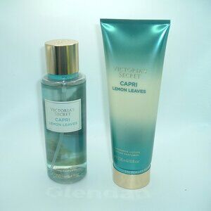 New Victoria's Secret CAPRI LEMON LEAVES fragrance lotion and mist!